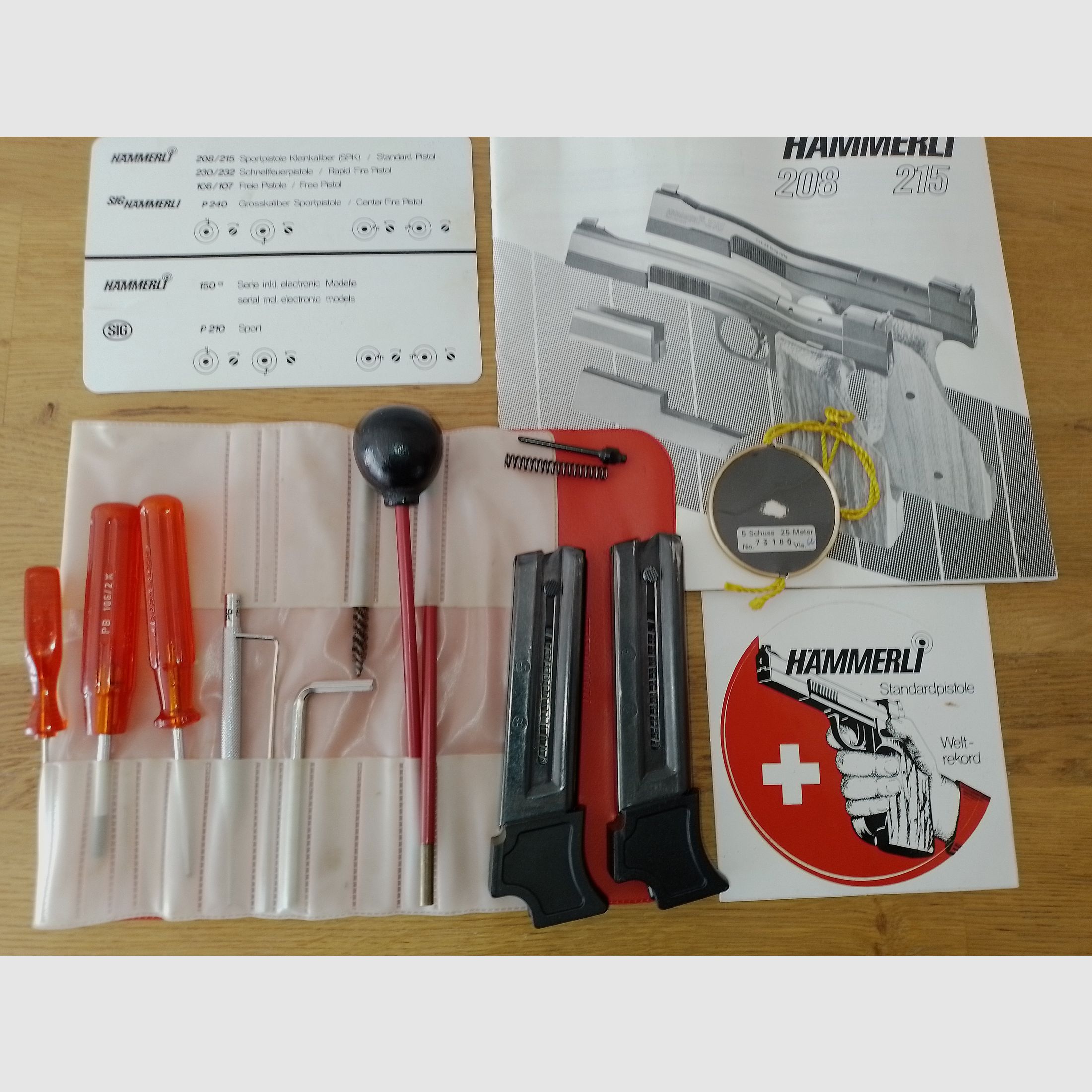 Hämmerli 215 Standard Pistolet 22lfb