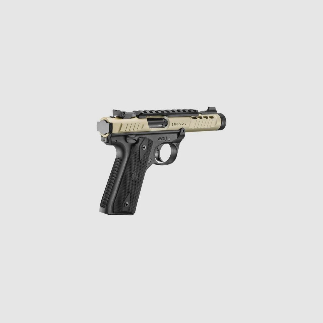 RUGER KK-Pistool Mod. Mark IV 22/45 Lite .22lr Zwart/Champagne