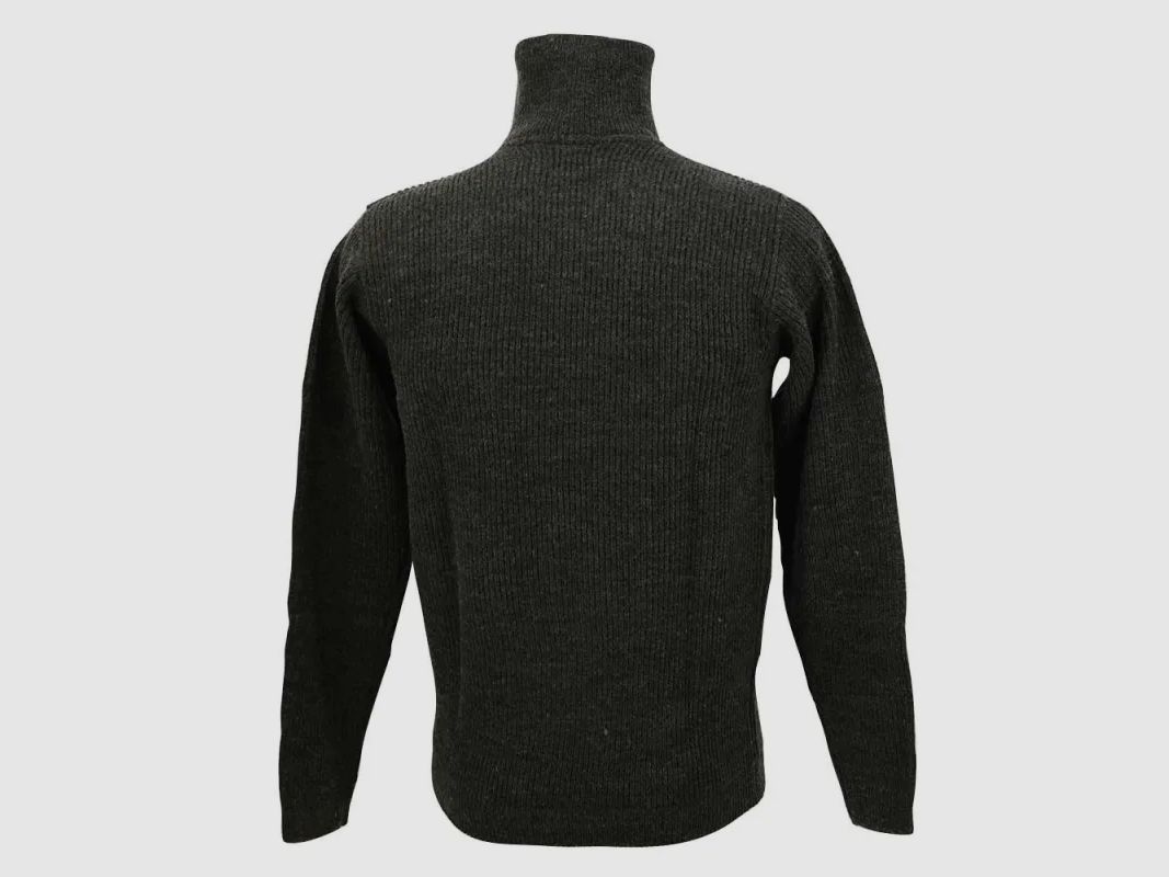 Pull camionneur Lorry gris anthracite acrylique et laine, image 9 sur 11