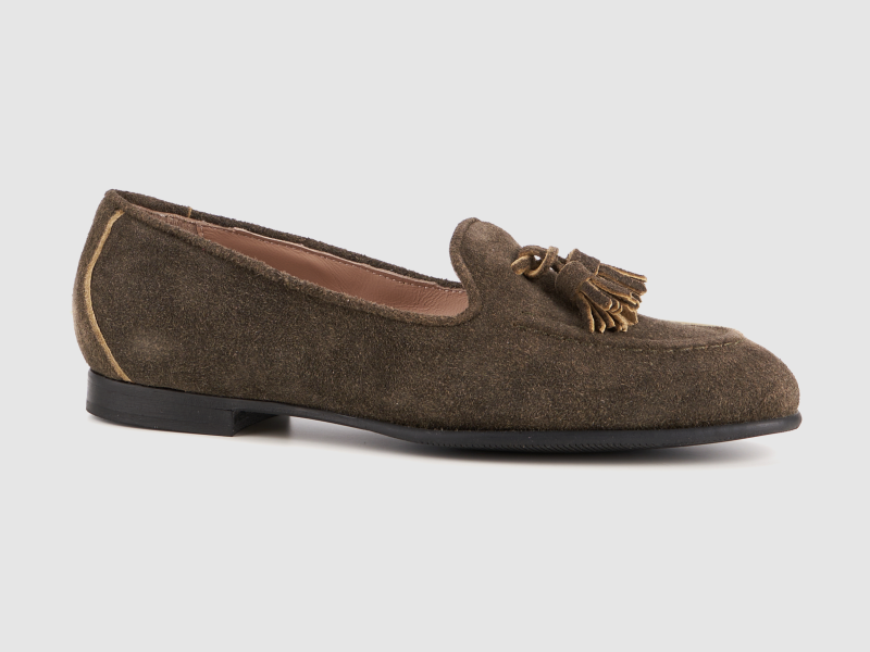 dirndl & bua Loafer Antiekbock in Ahorn, afbeelding 2 van 4