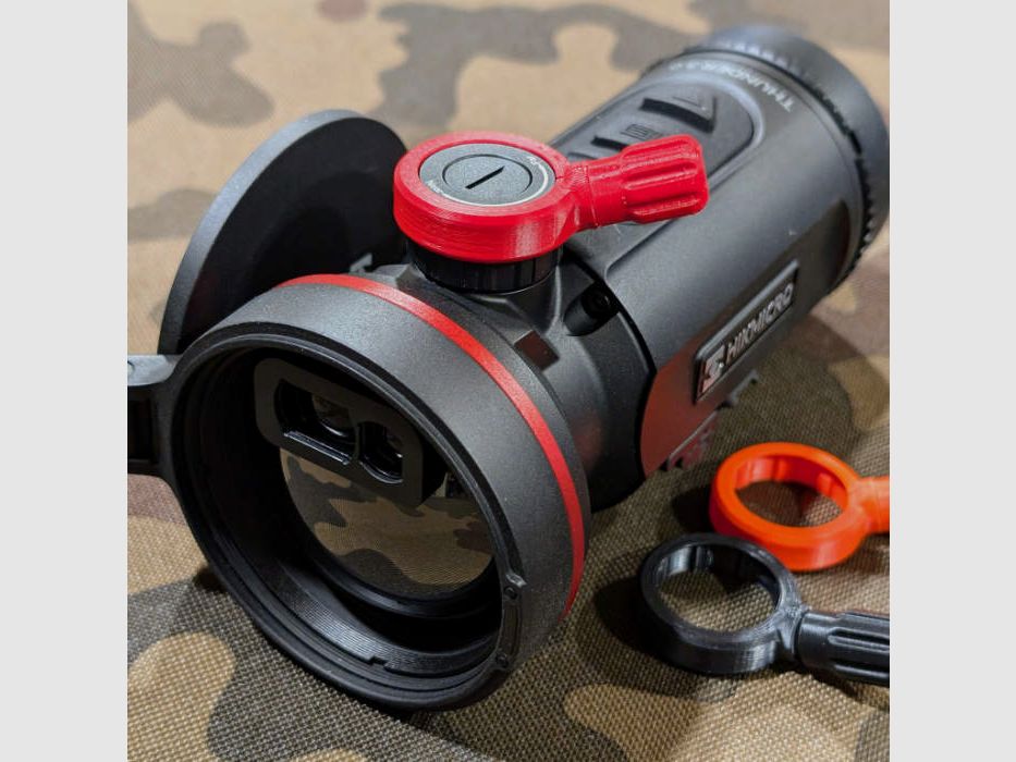 Für Hikmicro Thunder 3.0 Vorsatzgeräte: Schnellverstellhebel für Wärmebildkamerafokus