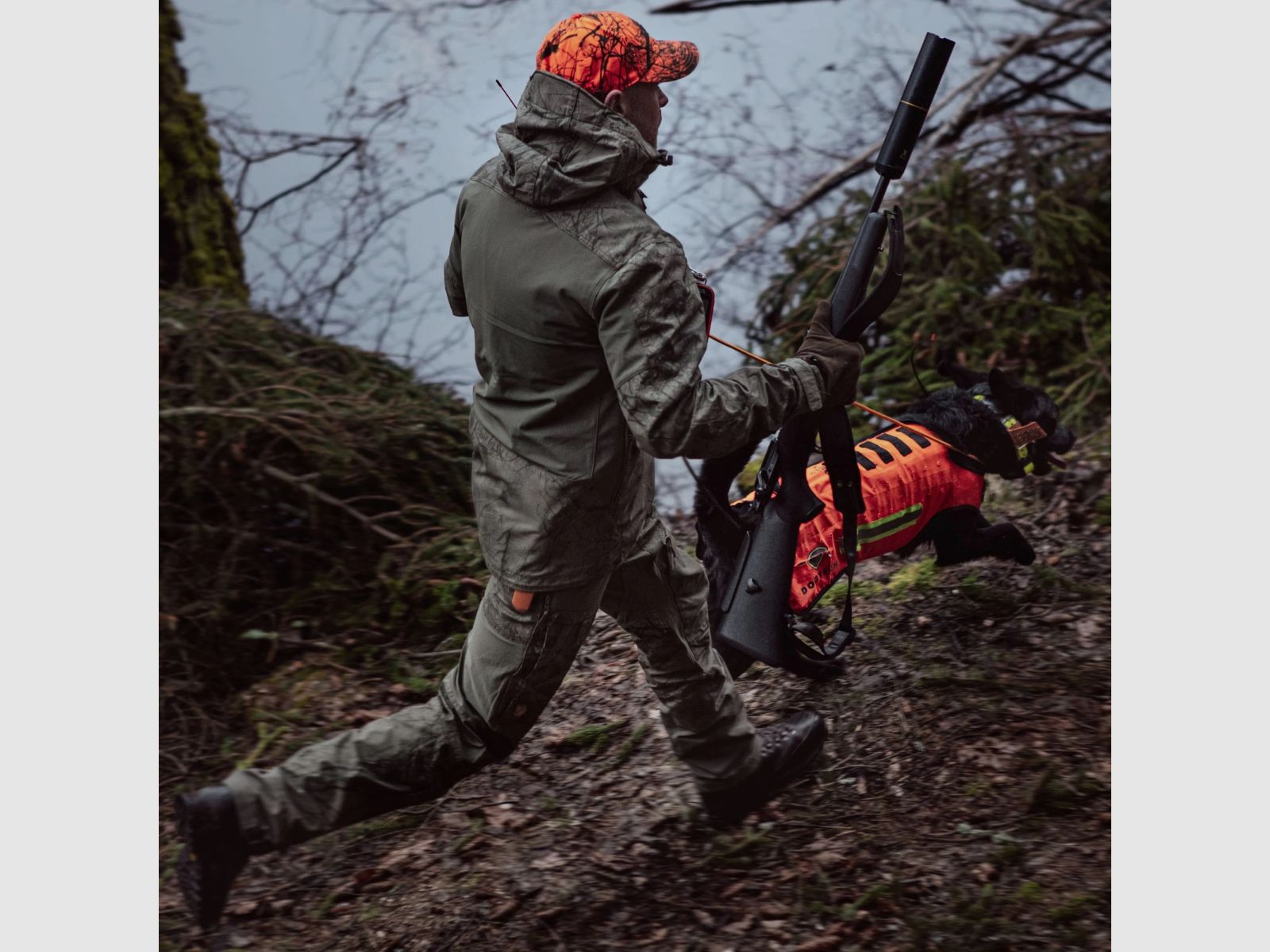 FJÄLLRÄVEN Lappland Camo Cap Orange Camo