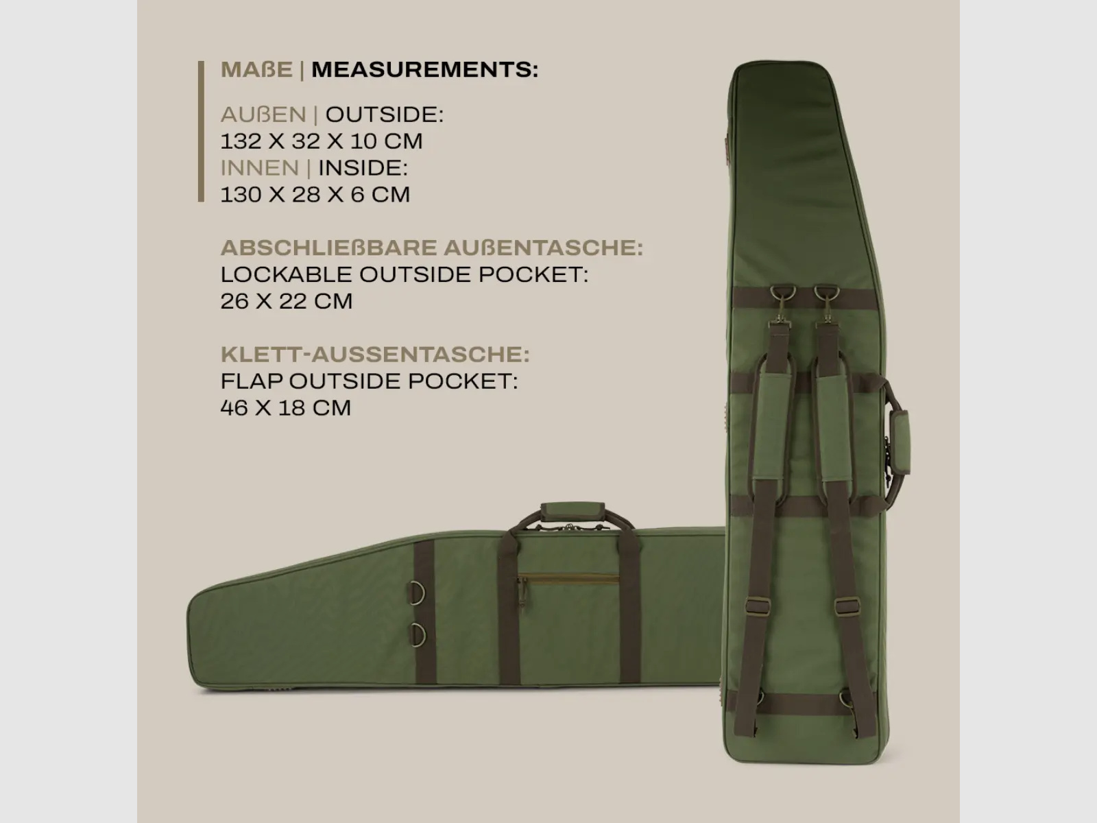 Winter Wapen Tas Forest 130 cm