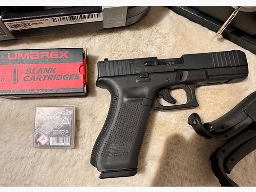 Top Glock 17 Gen5 BLK Schreckschusswaffe limitierte First Edition
