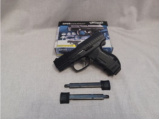 Walther CP99 Compact / 4,5 mm BB / BlowBack / CO2 / Pistole / OVP (58)