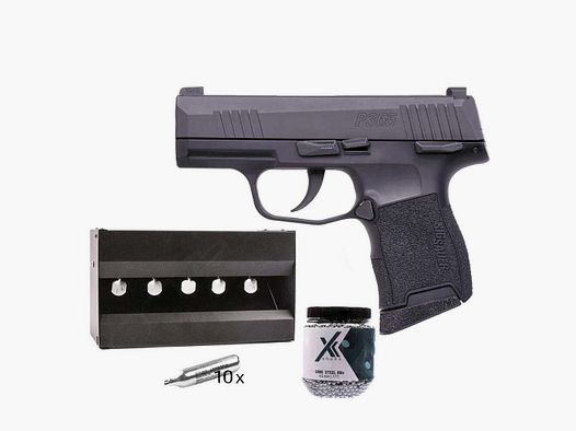 Sig Sauer	 P365 Co2 Pistole im Kaliber 4,5 mm Diabolo Plinking Set