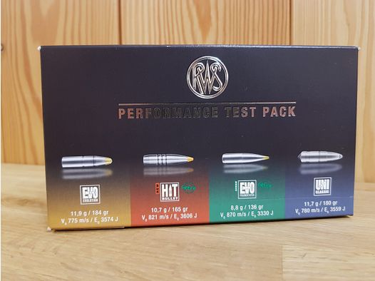 RWS MUNITION KAL 308 PERFORMANCE TESTPACK