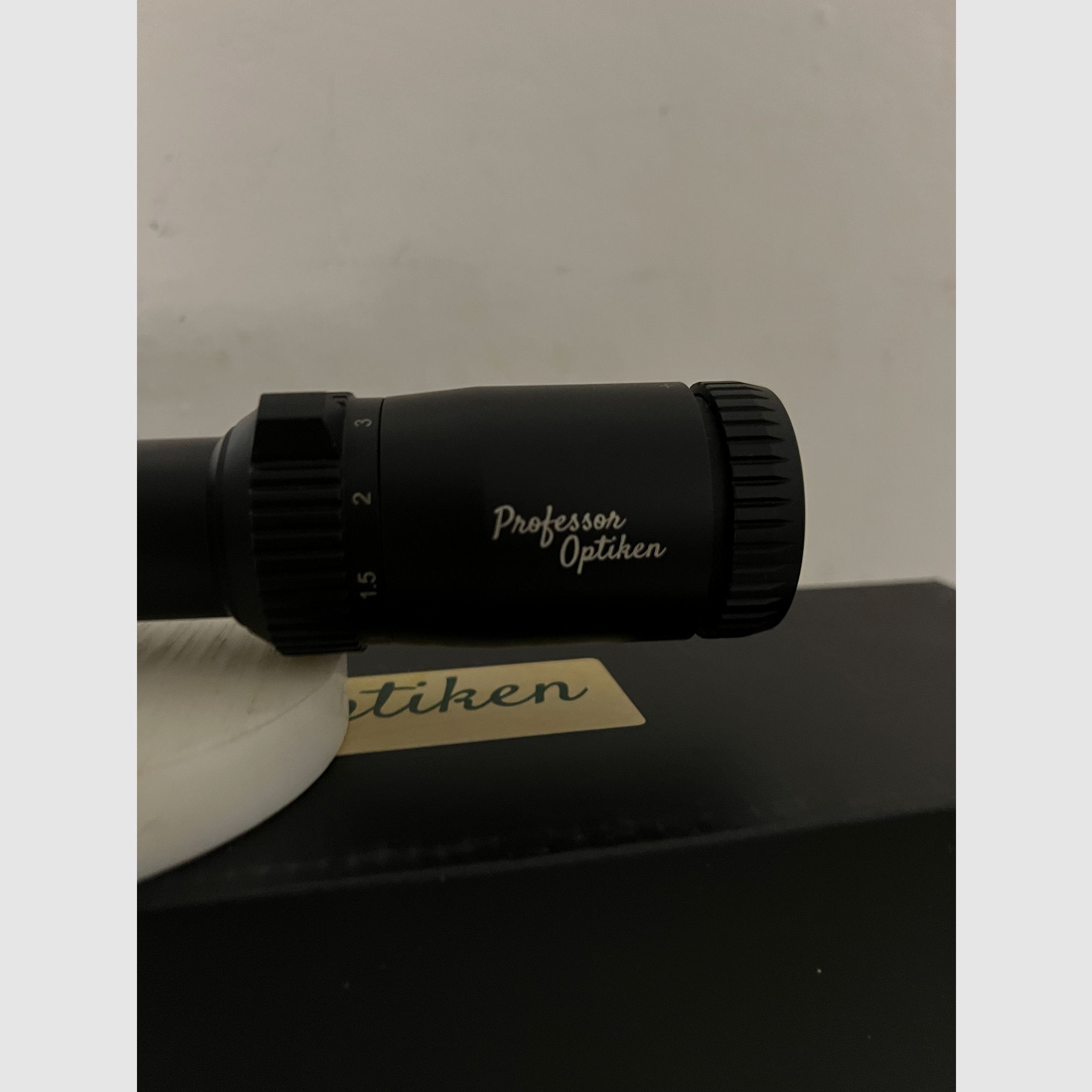 Staffelsee - 1-8x24 LD V2 Zieloptik/Zielfernrohr mit Leuchtfaser-Absehen 4 - mit vollvergütetem LD-Glas für Drückjagd/Bewegungsjagd - robust, stickstoffgefüllt & schussfest