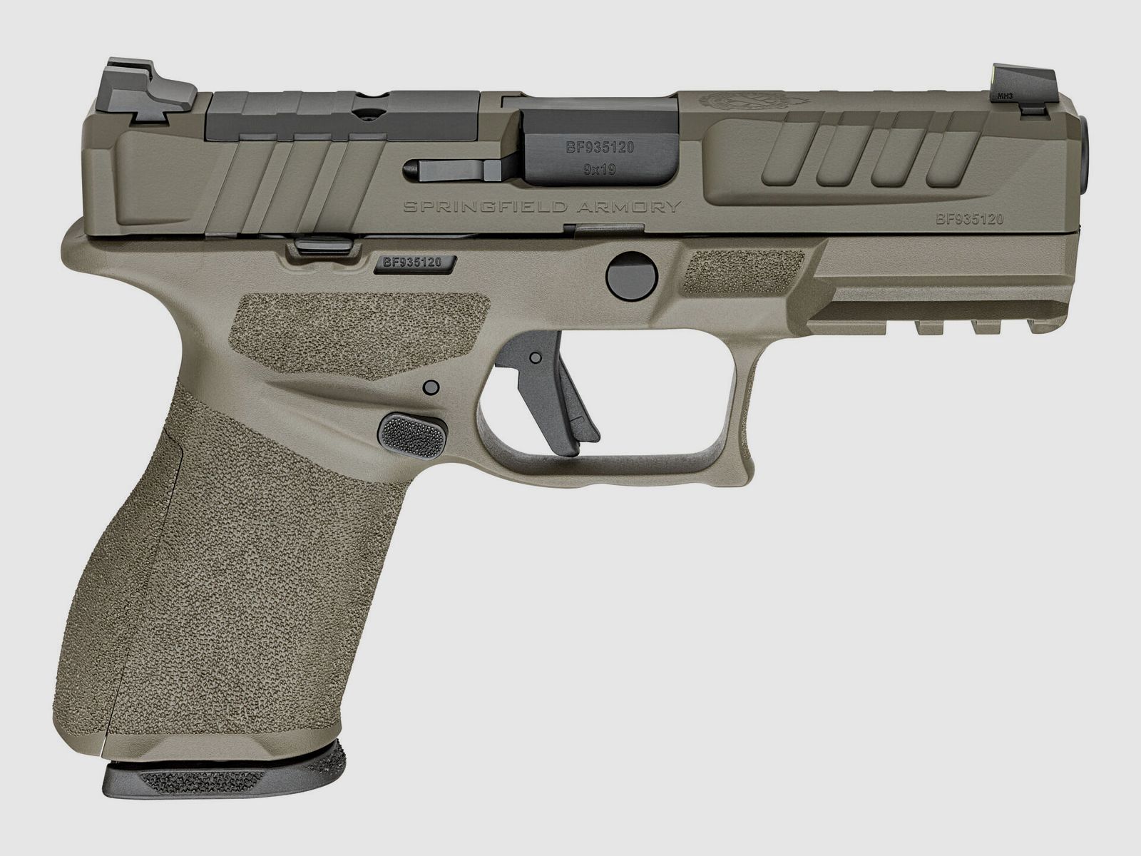 Springfield Armory Echelon 4″ Compact OSP U-Notch OD Green, Bild 1 von 8