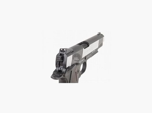 Softair - Pistole - KWC - Colt 1911 Railgun Bicolor CO2 GBB - ab 18, ber 0,5 Joule