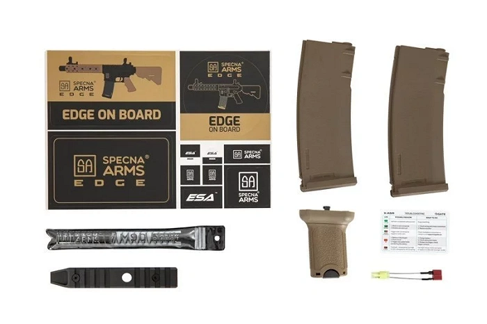 ASG carbine Specna Arms SA-E09 EDGE - Full-Tan, image 17 of 34