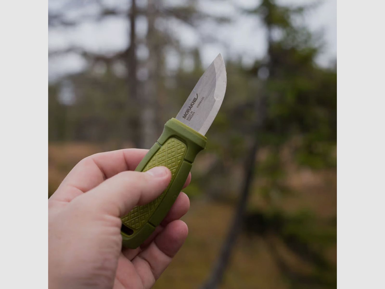Kompaktmesser Morakniv Eldris mit Gürtelöse (S) aus Edelstahl 12C27, Bild 11 von 20
