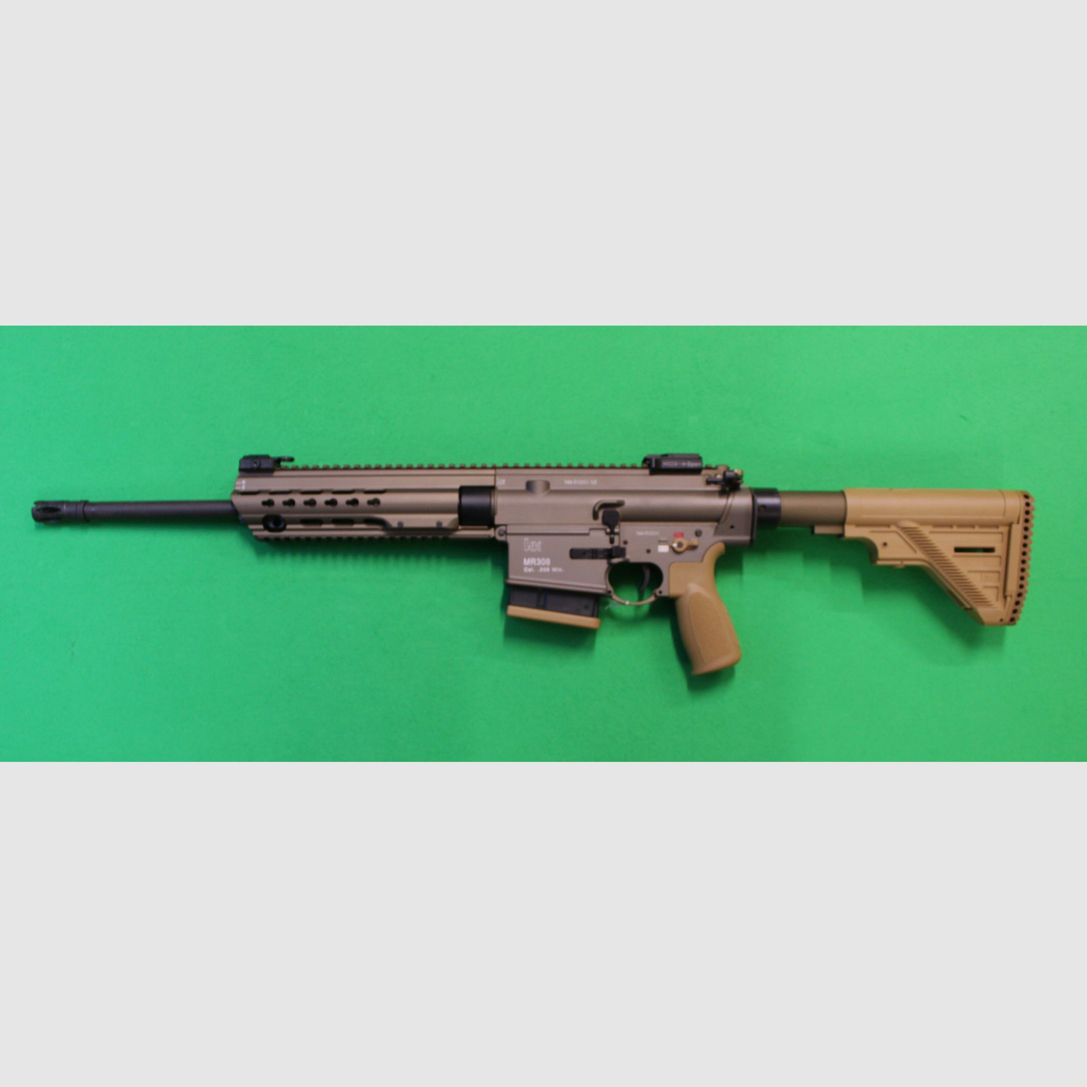 H&K MR308 RAL8000 Sand