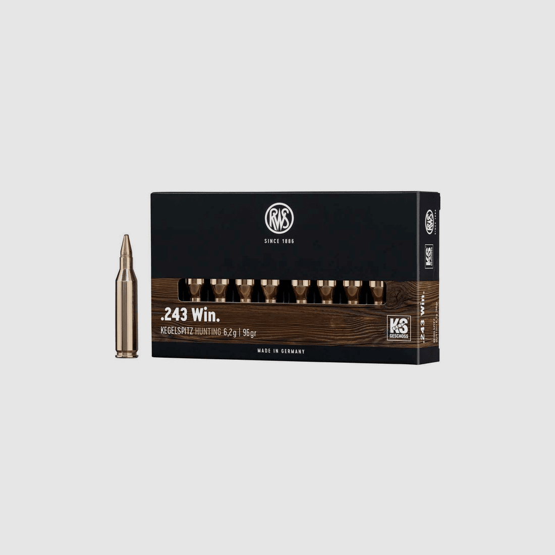 RWS .243 Win. KS 96gr. - 20 pz