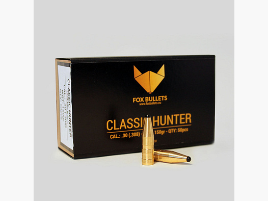 Fox Bullets	 Classic Hunter Geschosse