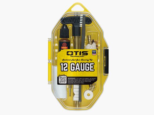 Set di pulizia per fucile Otis .12 incluso box di stoccaggio