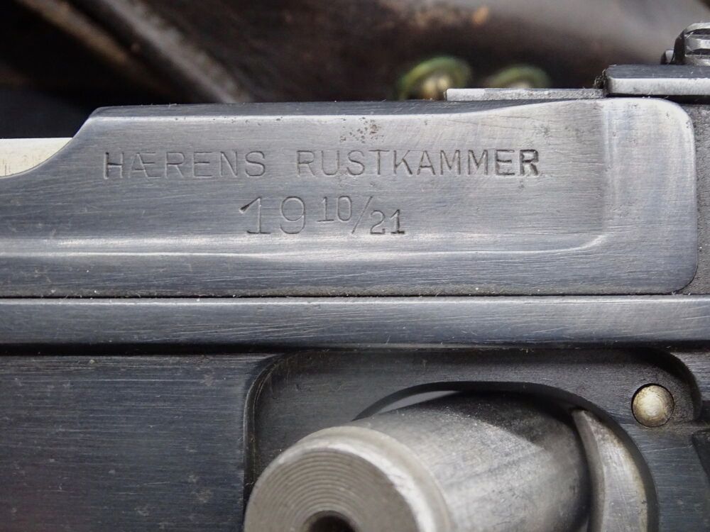 Bergmann Haerens Rüstkammer Pieper 1910 / 21 Kaliber 9mm Bergmann Bergmann inkl. Original Holster