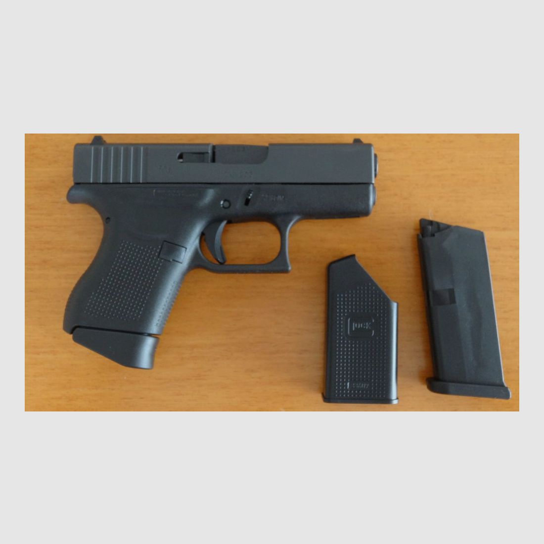 Glock SL pistol Glock 43 Cal. 9x19 mm