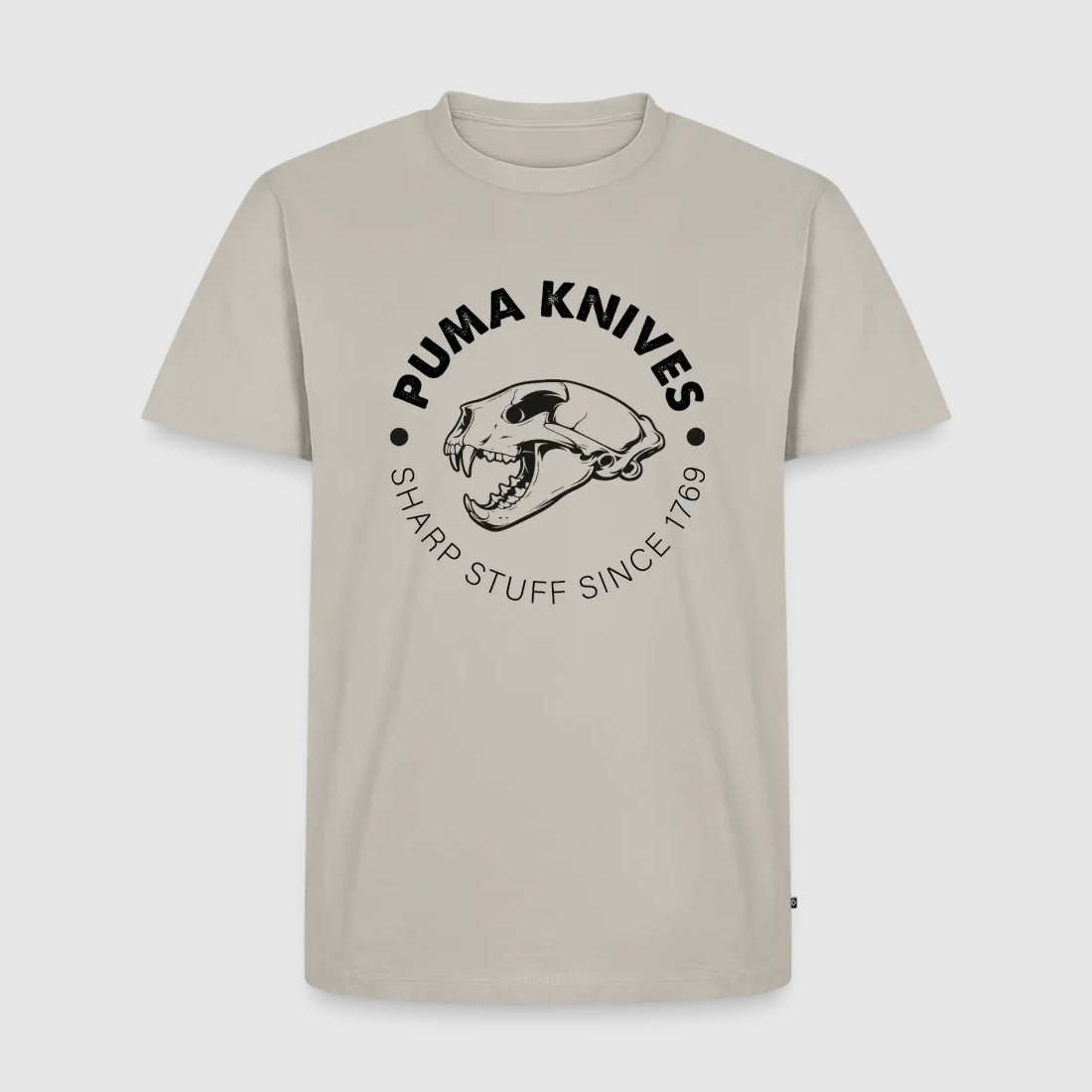 PUMA Men´s Premium T-Shirt "PUMA KNIVES Skull BW"