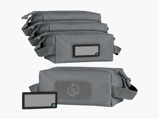 Savior - Torba na amunicję - Loose Sac - Soft Ammo Carrier 4-pack - Szara - SP-AMST-4P-GS