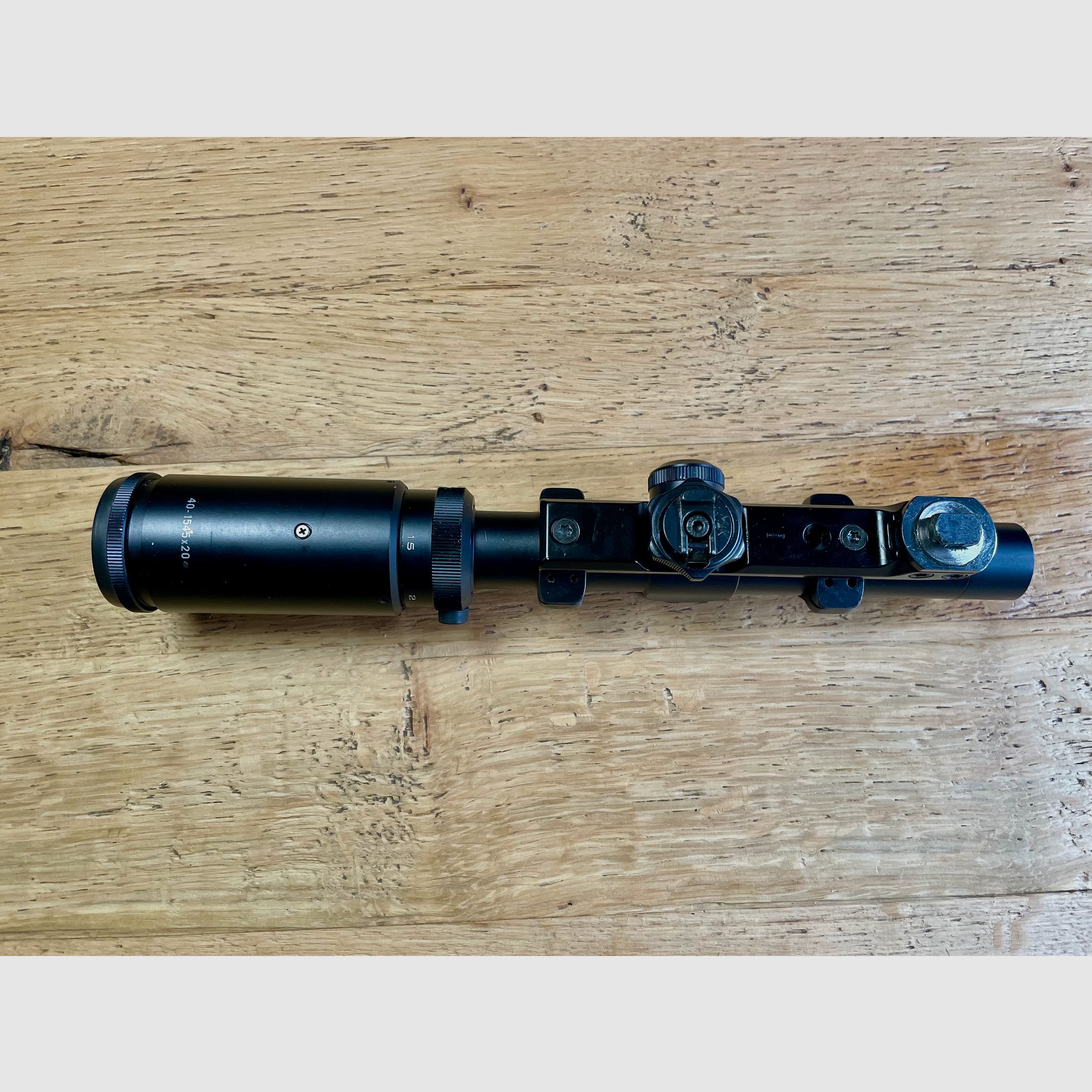 Karabin Zimmermann Z 66 kal. 10,3x60R z lunetą Luger 1,5-4,5x20