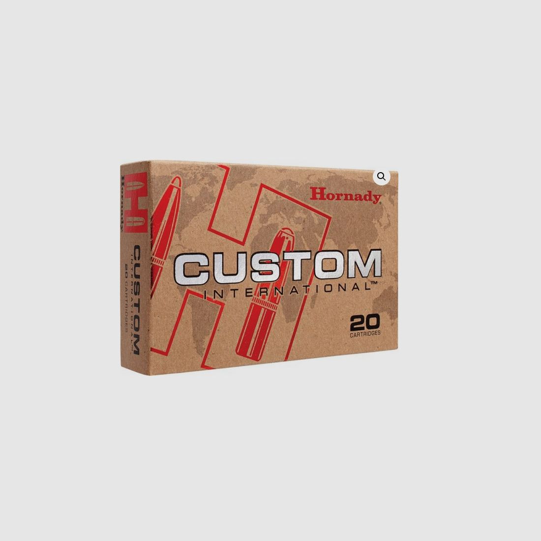 HORNADY patronen - 8 x 57 JS CUSTOM - 12,6g / 195gr SP
