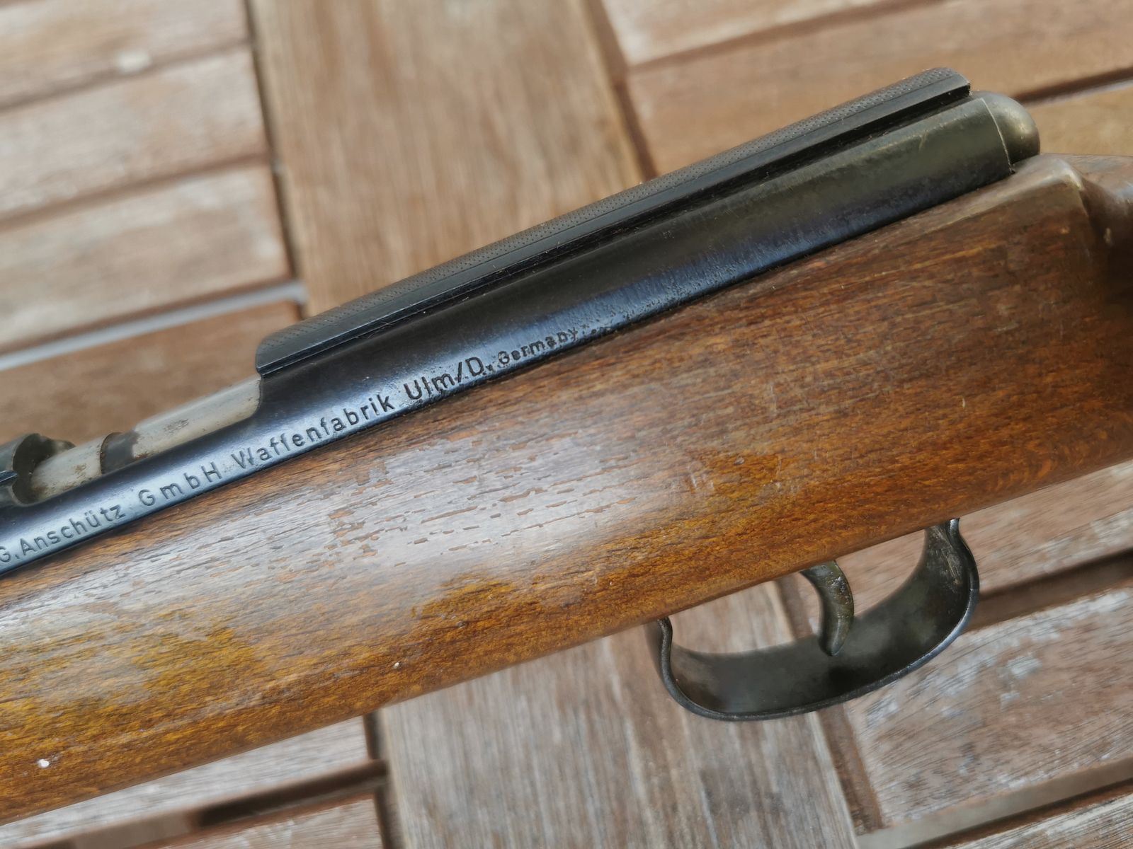 4 x Anschütz Repetierer 22 l.r.