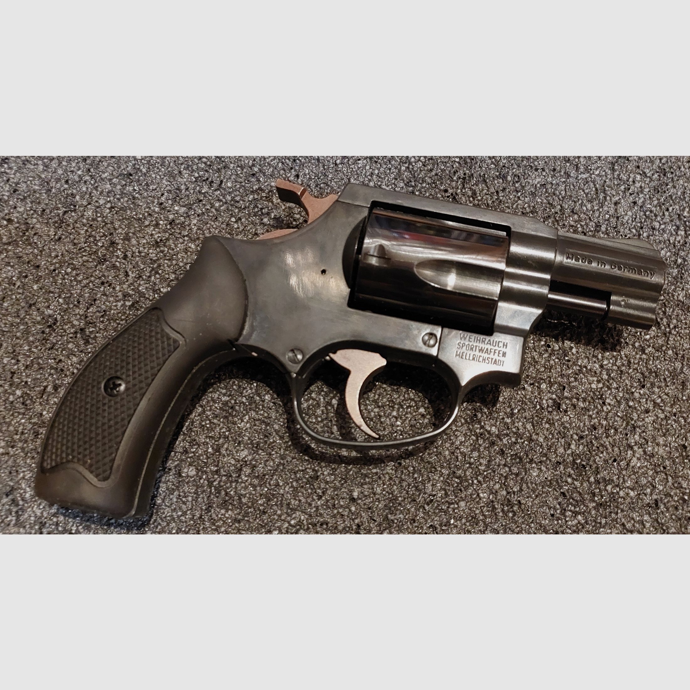 Weihrauch HW37 Cal. 9mm R.K. (PTB 887) OVP in ottime condizioni (Arminius HW 37)