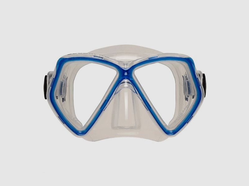 SCUBAPRO MINI VU MASKE - KINDER TRANSPARENT BLAU