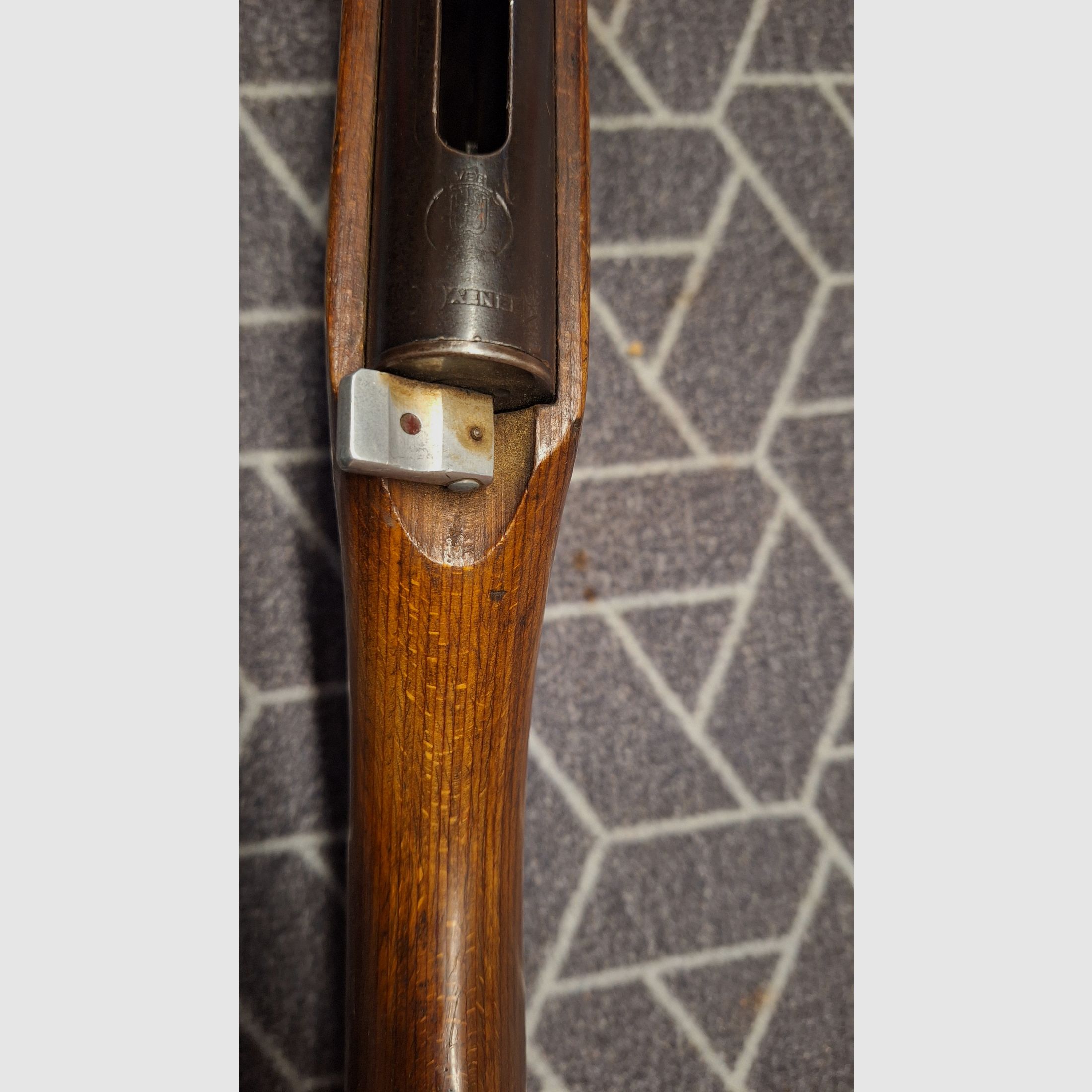 Haenel Suhl Sport Modell 49a (no 310) con correa, funda y cargador de 12!