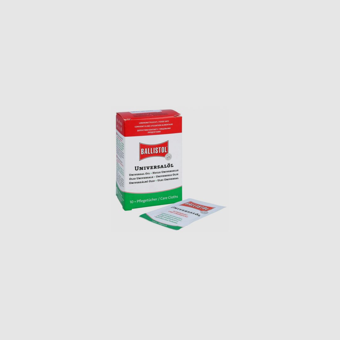 Ballistol olie doek 10 stuks