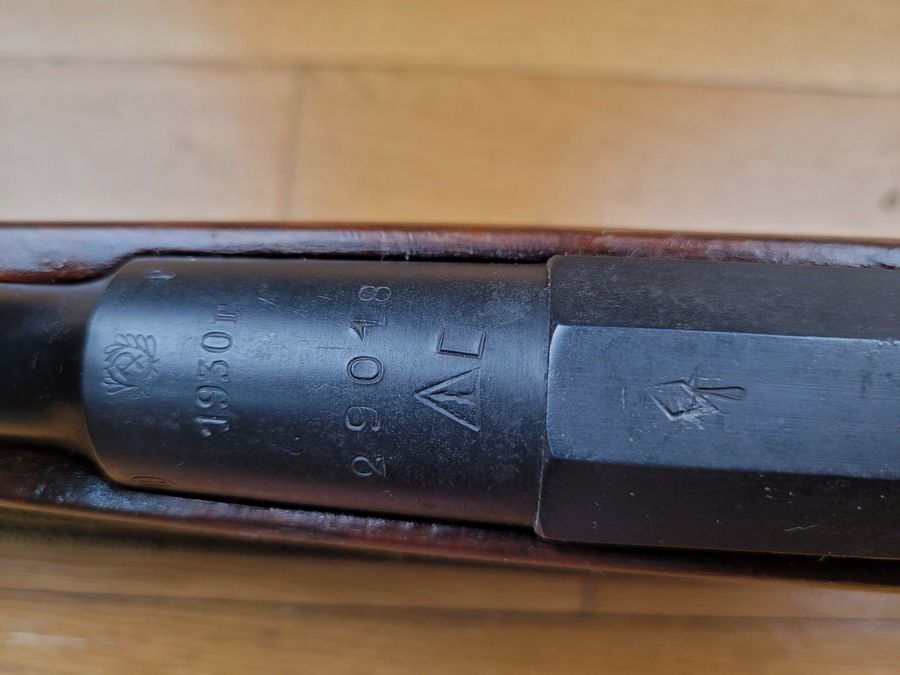 Mosin Nagant 1891/30 Gewehr – Vor-Kriegsqualität – Izhevsk 1930 – Achtkantgehäuse – Gewehrriemen und Bajonett – Ausgezeichneter Zustand oder das Liebesgelübde von Sergej und Tatiana!, Bild 19 von 22
