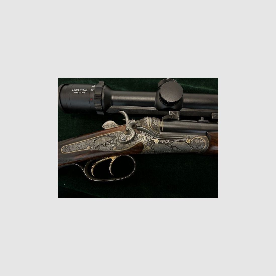 Ferlach Juch rifle de doble cañón