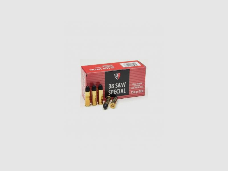 Fiocchi 38 Special LRN 158gr Bleispitze Munition, Bild 1 von 3
