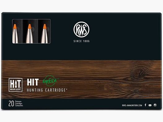 RWS 10,3x68 Hit 13,0 g 200 grs. - 20 Stk