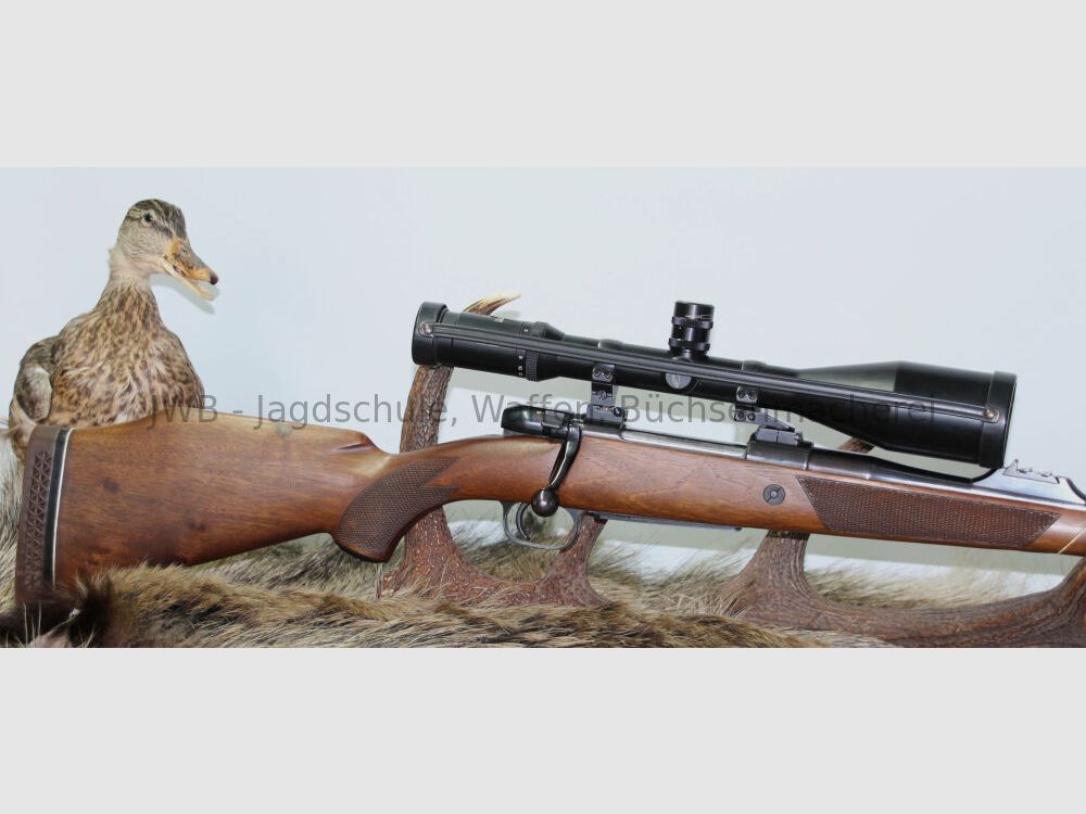 Mauser 2000 met Swarovski Habicht Nova 3-12 x 56 Abs. 8 verlicht - 9,3 x 64