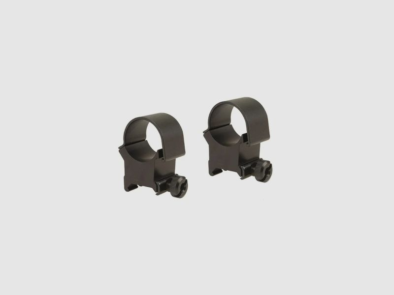 Weaver Top-Mount Weaver-Style Anelli nero opaco 25,4mm extra alto, BH 14,22mm