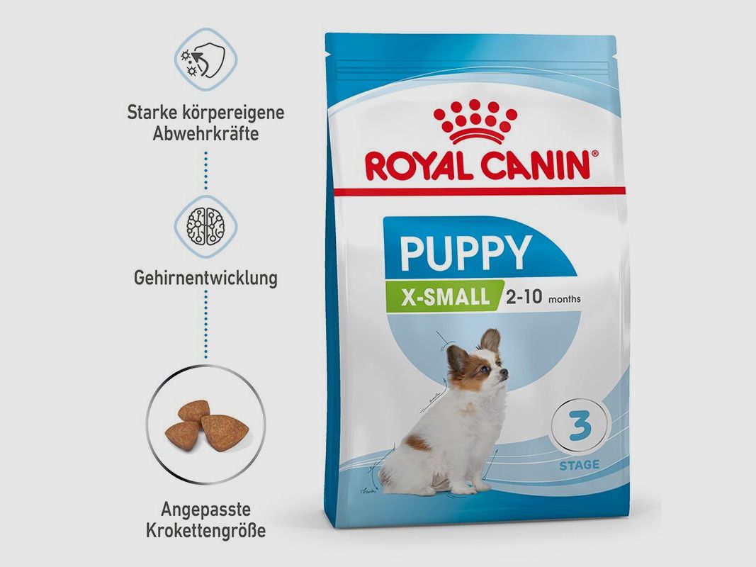 ROYAL CANIN Sehr Kleine Hunde Trockenfutter X-Small Welpen