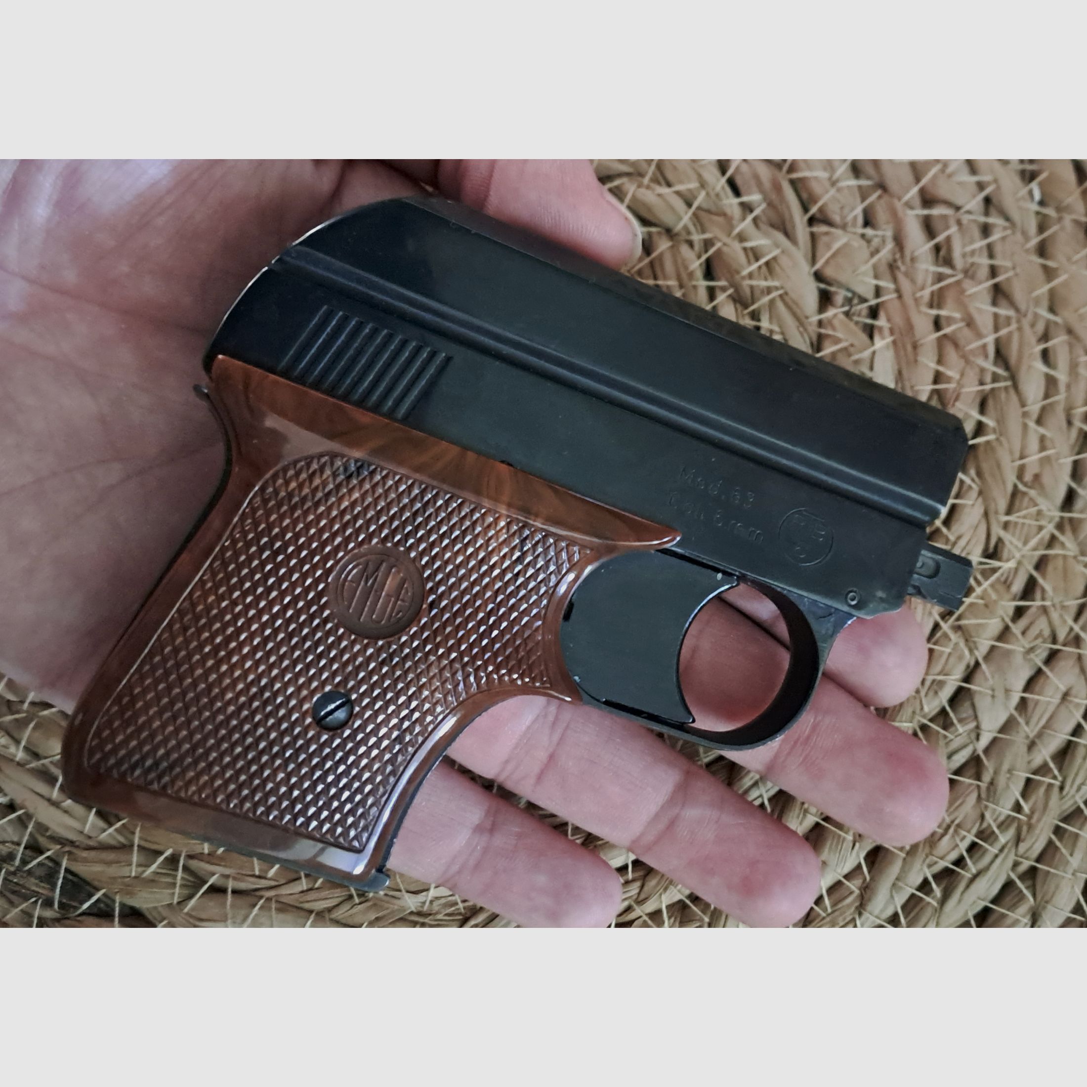 EM-GE 63 gas signal pistol caliber 6mm Flobert bang