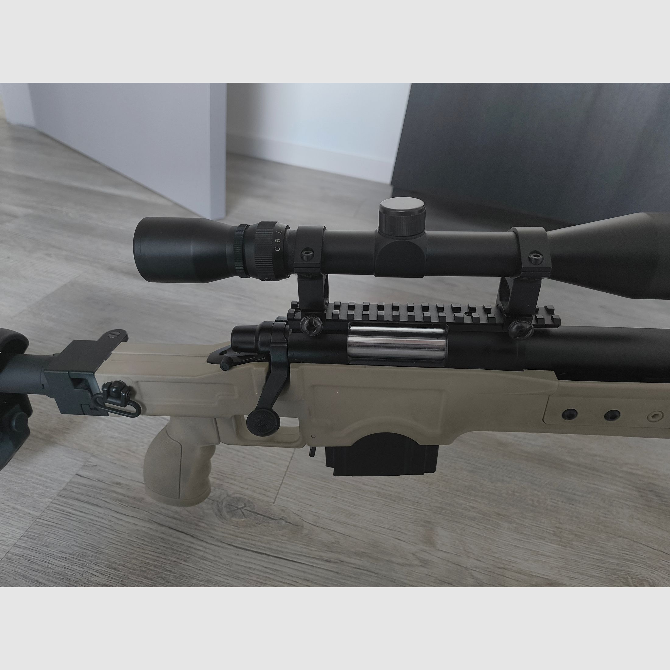 Bien MB4410D Remington MSR Réparation-Airsoft Ressort 1,7 Joule 6mm BB
