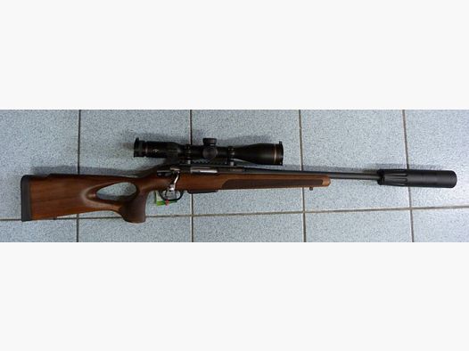 SET Repetierbüchse Brenner BR20 Holzlochschaft Kaliber 308 Win.