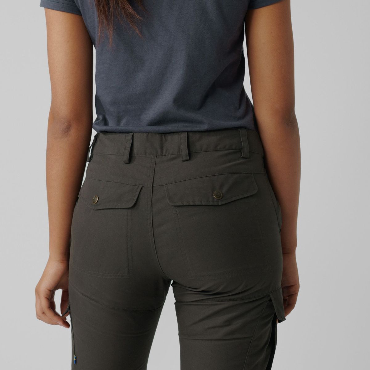 FJÄLLRÄVEN Karla Pro Trousers W Dark Olive