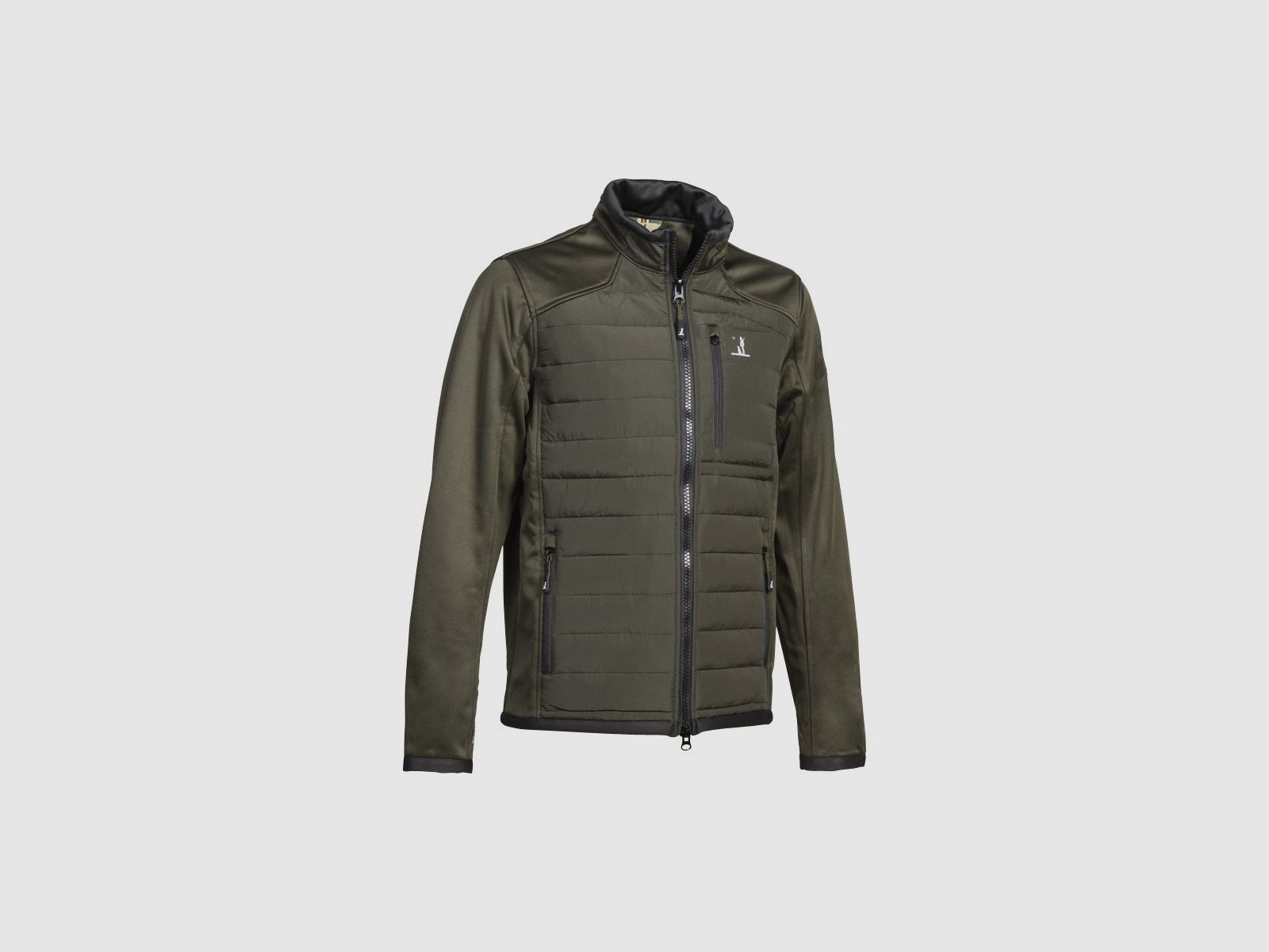 PERCUSSION Blouson Hybrid 25 Ans Kaki