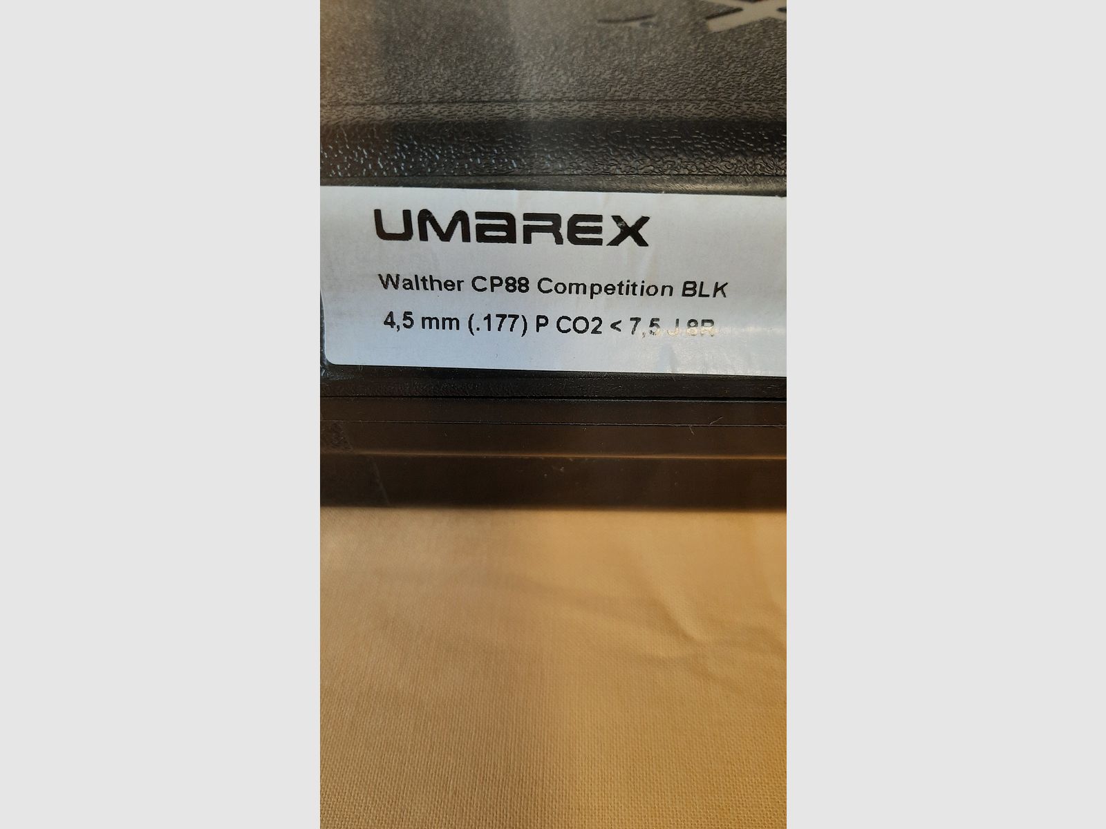 Walther CP88 Competition von Umarex plus 500 Schuss, neuwertig, keine Gebrauchspuren.