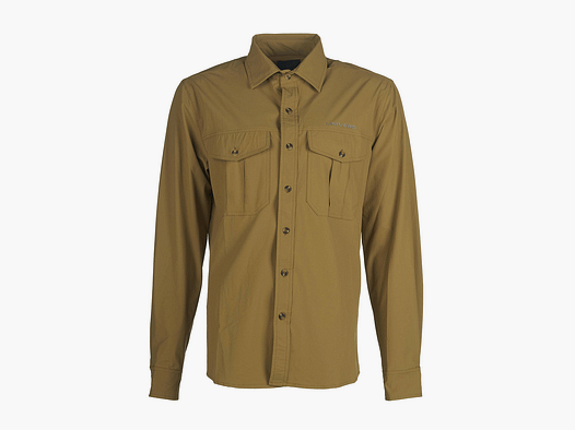 UNIVERS – CAMICIA PINZOLO 4-WAY STRETCH CAMMELLO