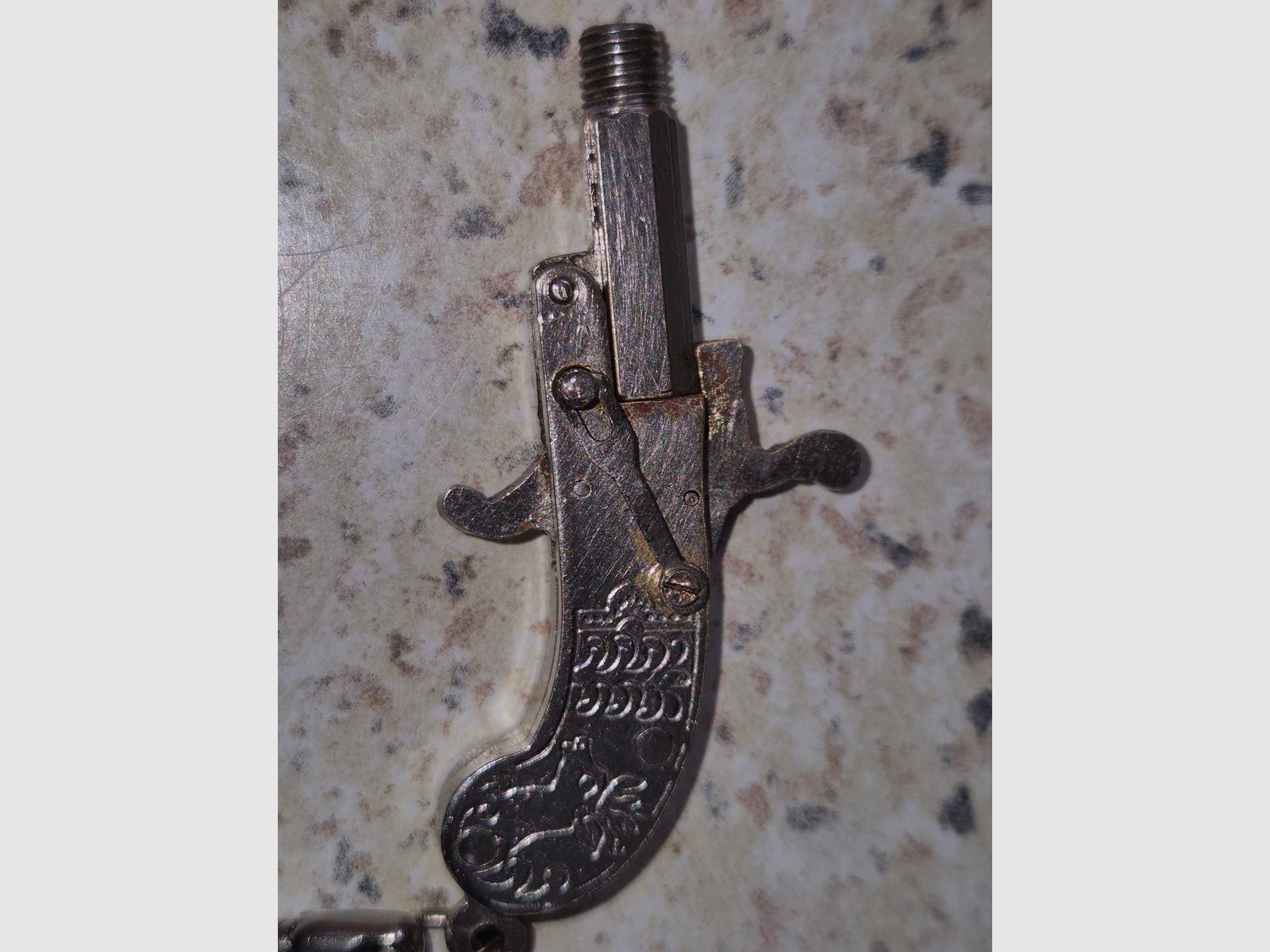 Die kleinste Pistole der Welt,Mini Pistole großer Knall,Berloque Pistole