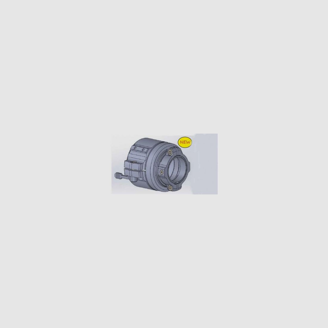 Rusan Q-R 1-teiliger Adapter f. Pulsar Krypton