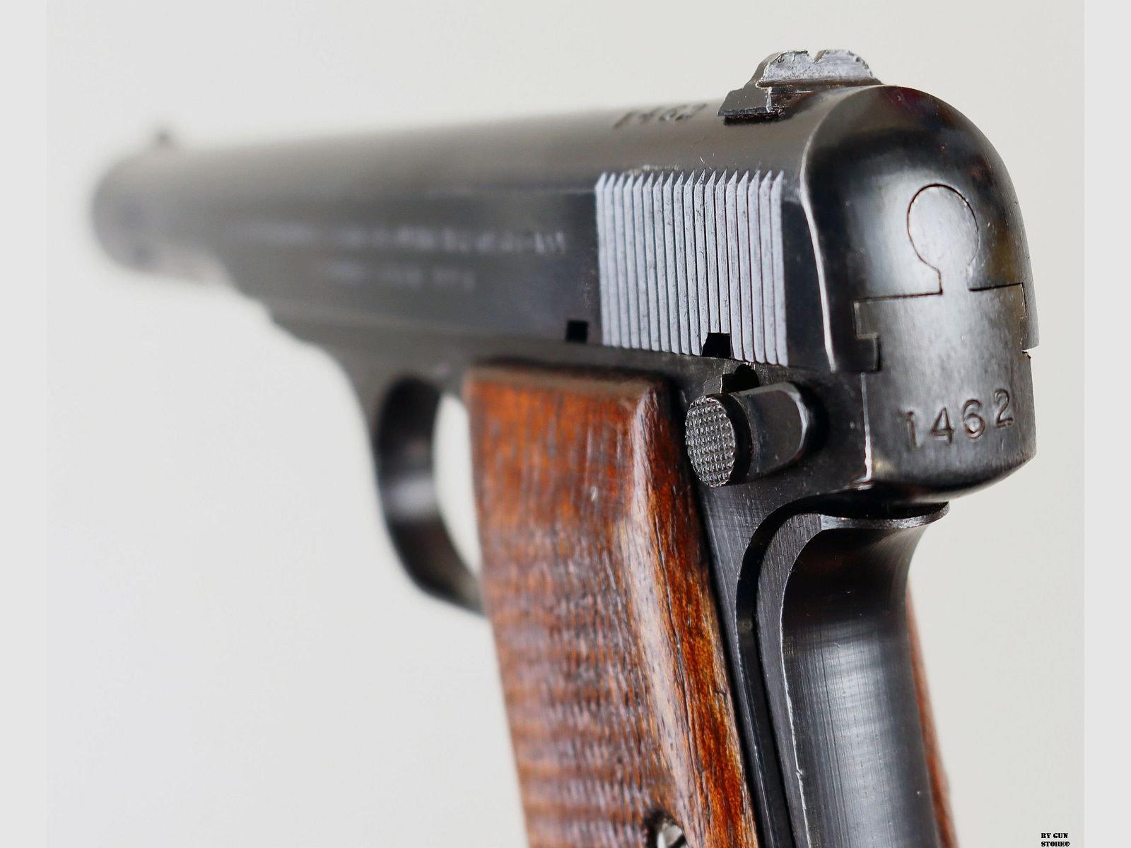 Pistola Fabrique Nationale F.N. mod. 10/22 Politi Norway cal. 7,65 matr. 54294, immagine 7 di 11