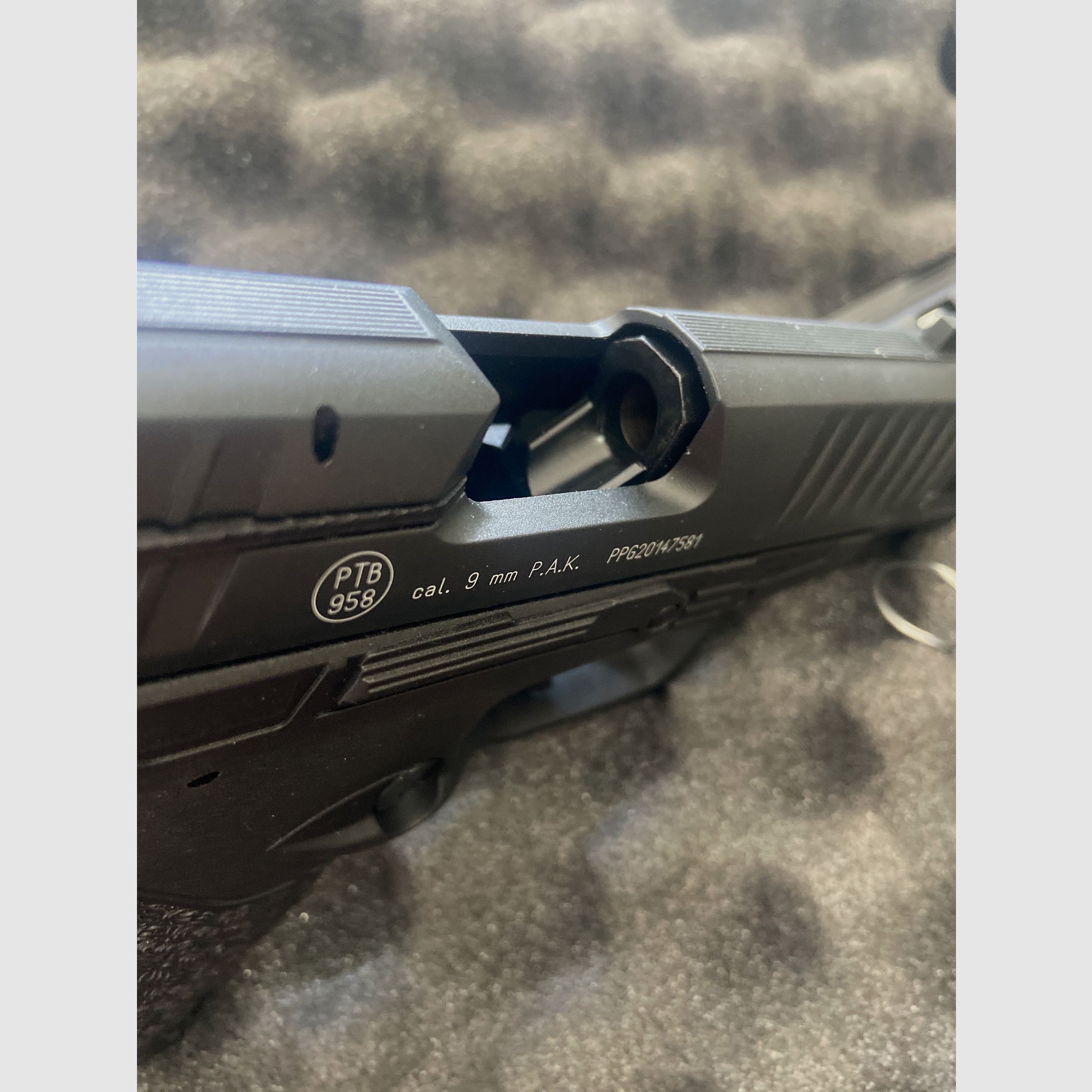 Walther PPQ M2 9mm P.A.K. (PTB 958) – Neuwertig aus Nachlass im Umarex-Koffer