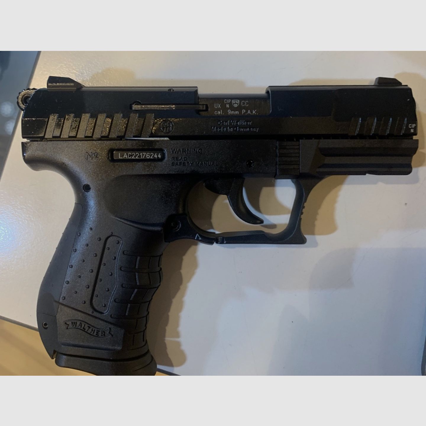 Walther P22 Ready 9mm PAK